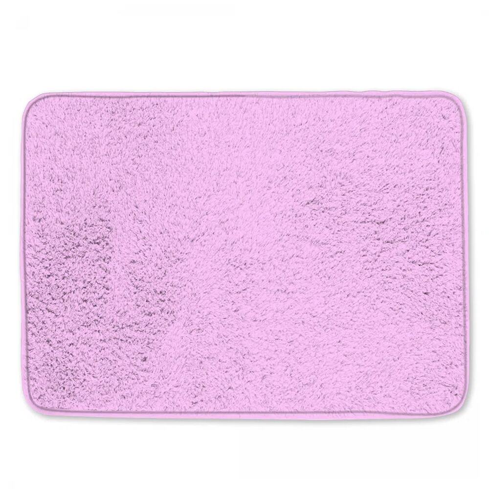 Solid Pink Bath Mat